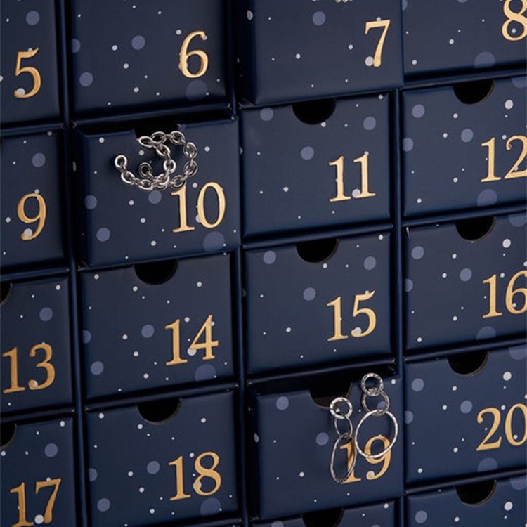 Gioielli della scatola del calendario