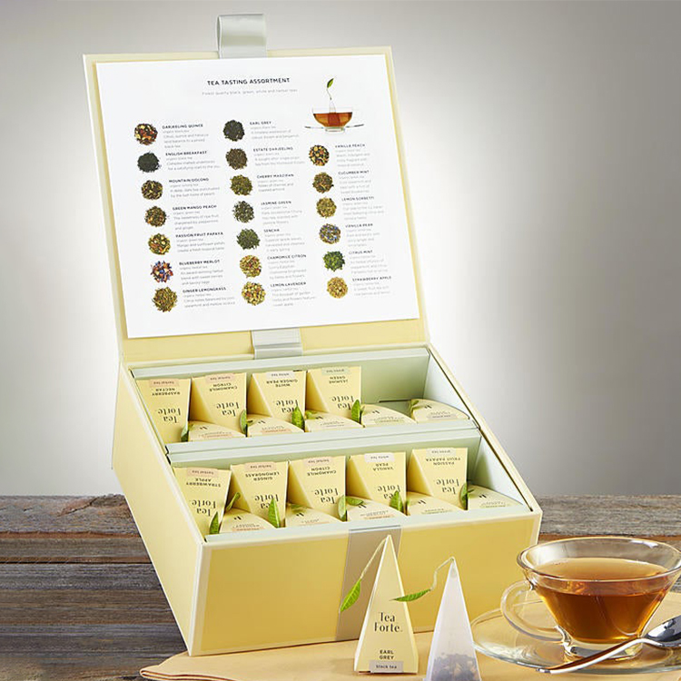 scatole di cartone per bustina di tè