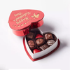 scatola a forma di cuore per confezioni di cioccolato