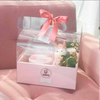 confezione regalo torta di fiori